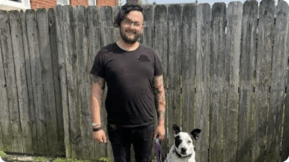 Image of Marcus F. training pets