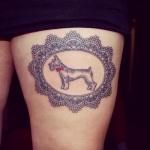 Rover.com blog: Schnauzer tattoo