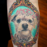 Rover.com blog: Tattoo of Charlotte the mutt