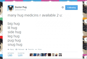 dr pug twitter account