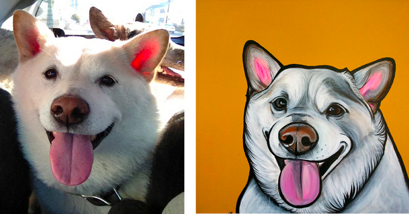 dog portrait artist
