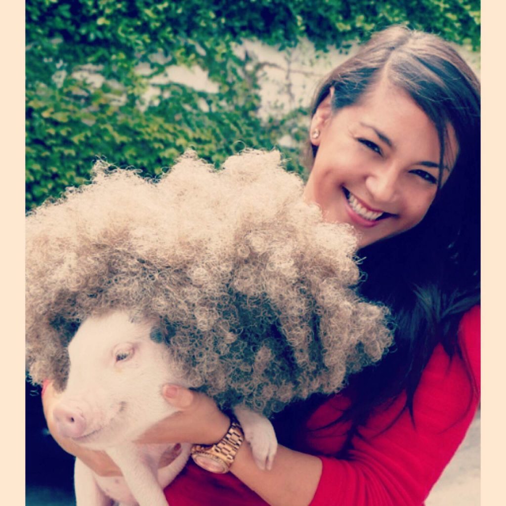 Melanie and Hammy - Hamlet the Pig