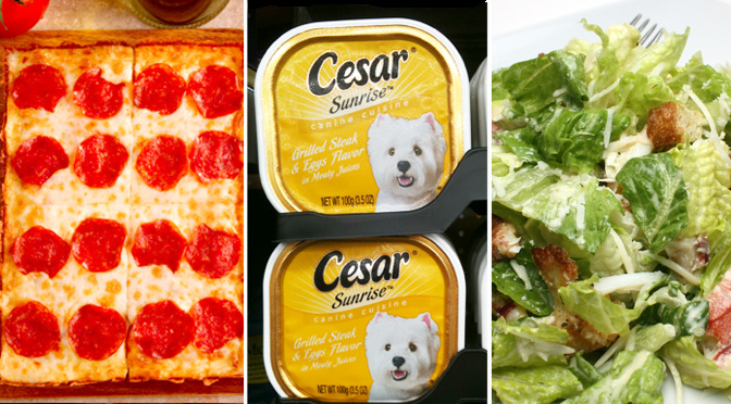 little caesars cesars canine cuisine caesar salad fmk