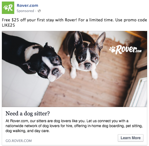 all the ways we bring you business the dog people by rover com dog sitting ads