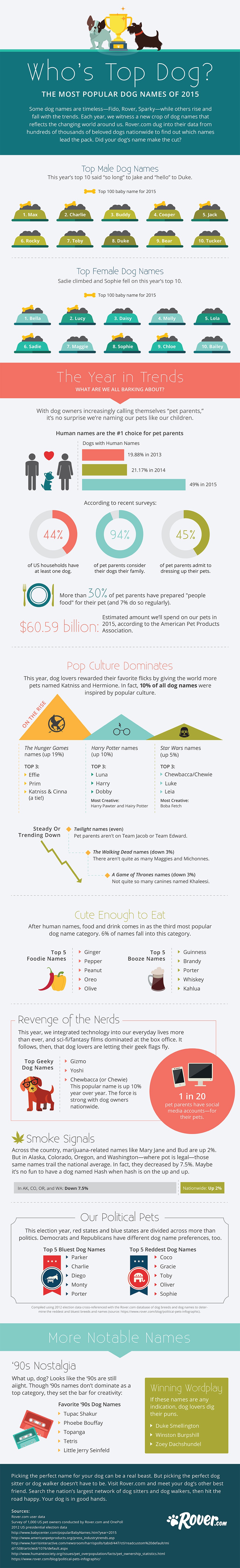 Top 100 Male and Female Dog Names by Breed Gender City dog names