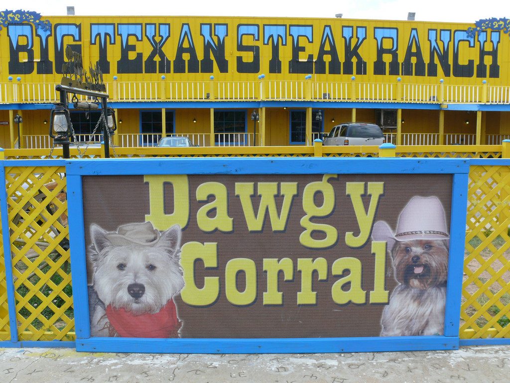 Dog accommodations on Route 66 (via Instagram/marada)