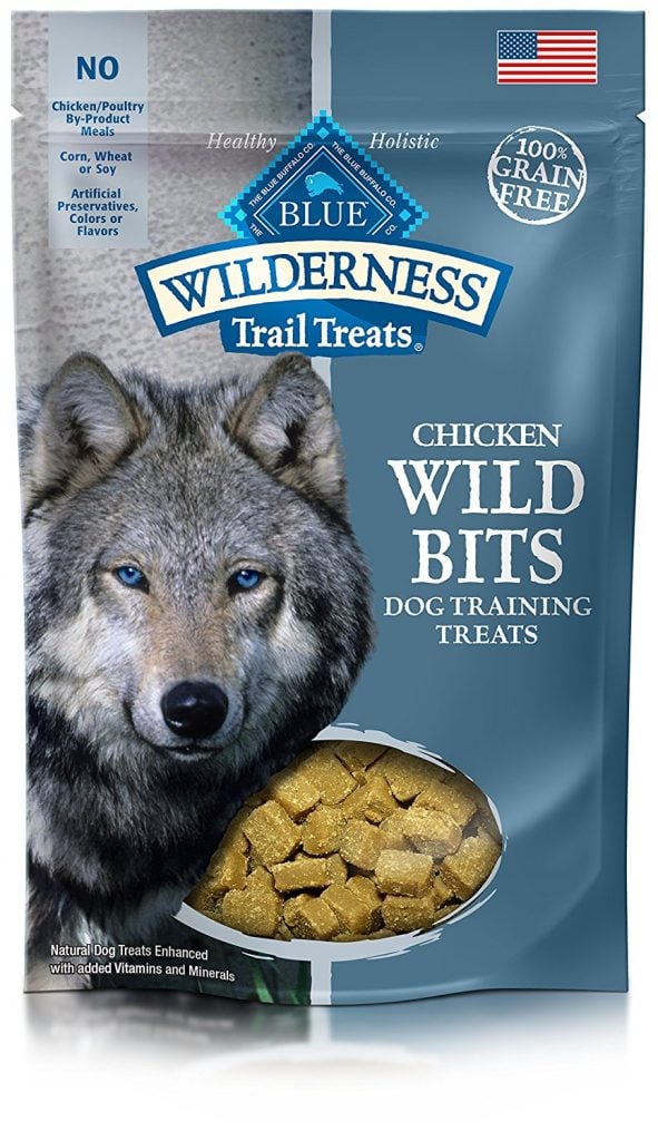 Blue Wilderness dog training treats