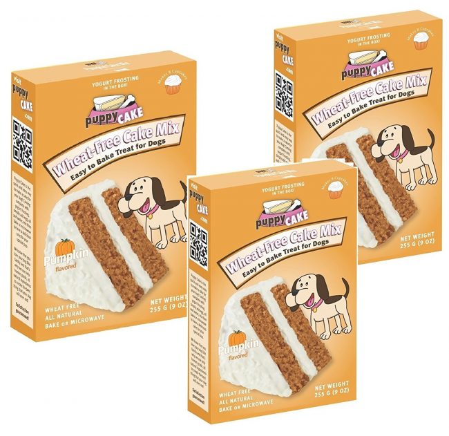 puppy cakes pumpkin spice wheat free cake mix