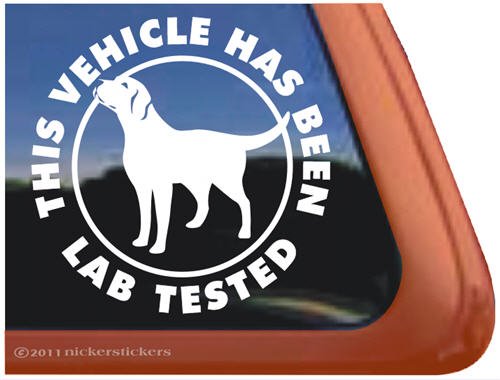 Lab Labrador Dog Lover MultiColor Car Office Laptop Outdoor Vinyl Sticker Russo 