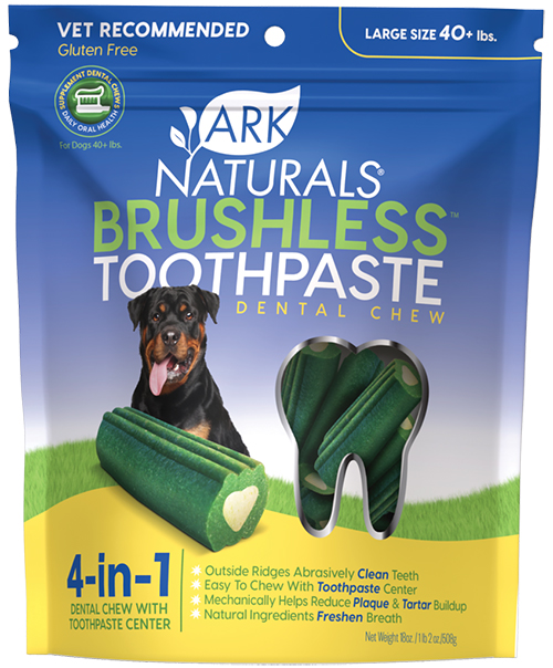 Rawhide Jungle Pet Enzymatic Dental Chews for Large Breed Dogs TARTAR Freshen Breath FIGHT PLAQUE CALCULUS 