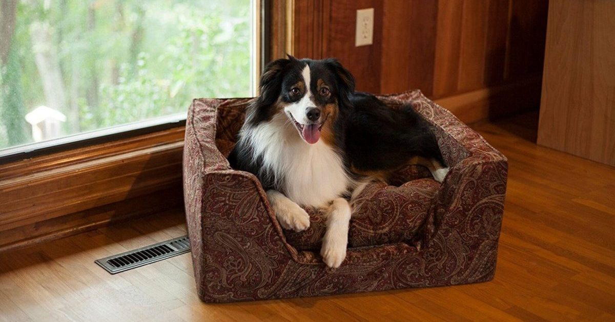 Shabby Chic Style Luxury Dog Bed Wooden 