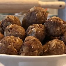 No Bake Peanut Butter Flax Seed Treats-image