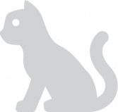 A simple drawing of a cat