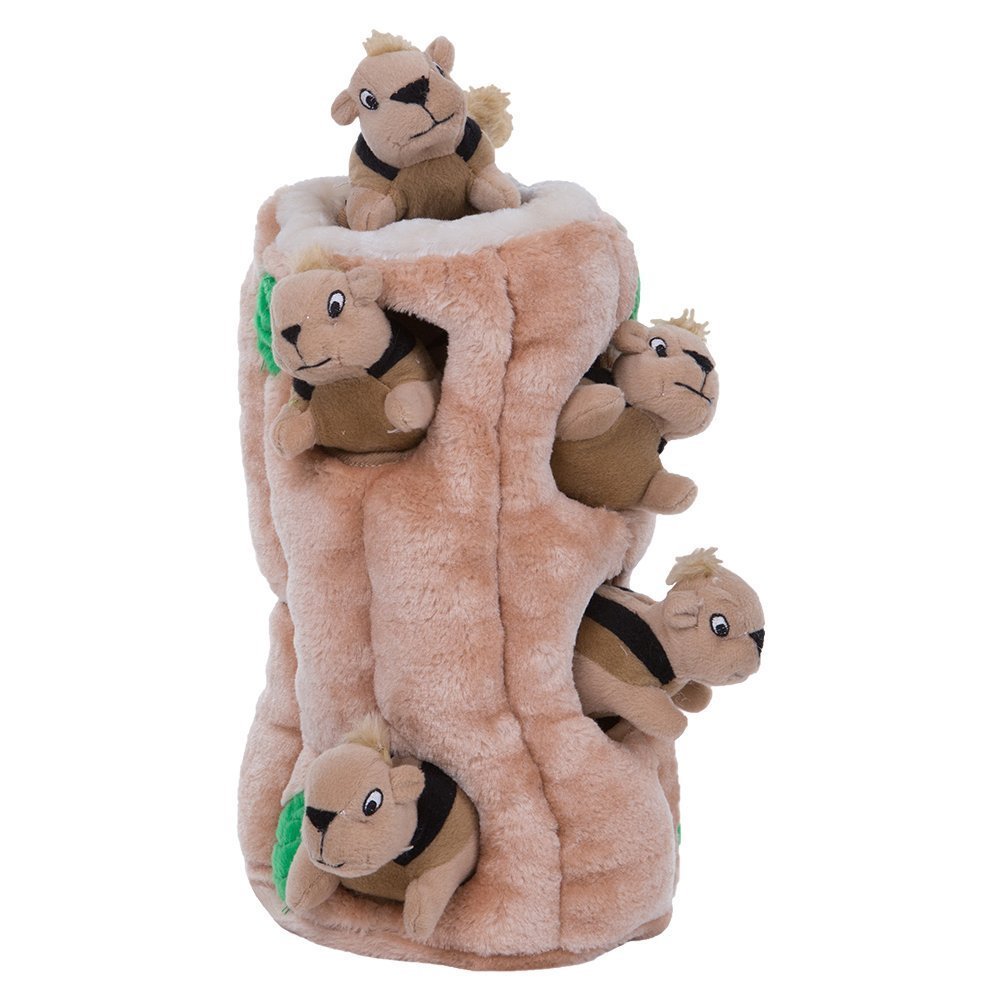 Does Your Golden Retriever Love Plush Toys That Squeak This Is The Toy For You Stuff Soft Trunk With Squeaky Squirrels And Watch Sniff