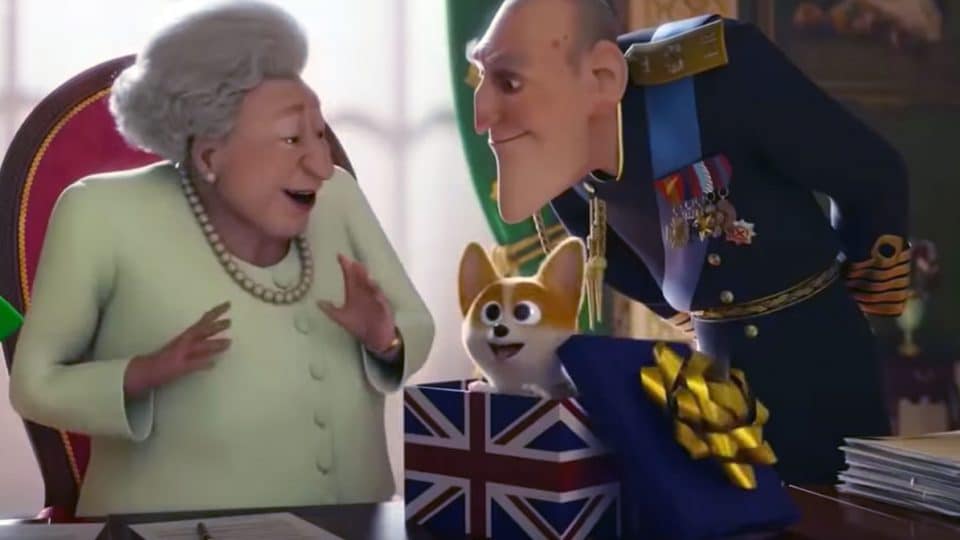 THE QUEENS CORGI MOVIE TRAILER HERO