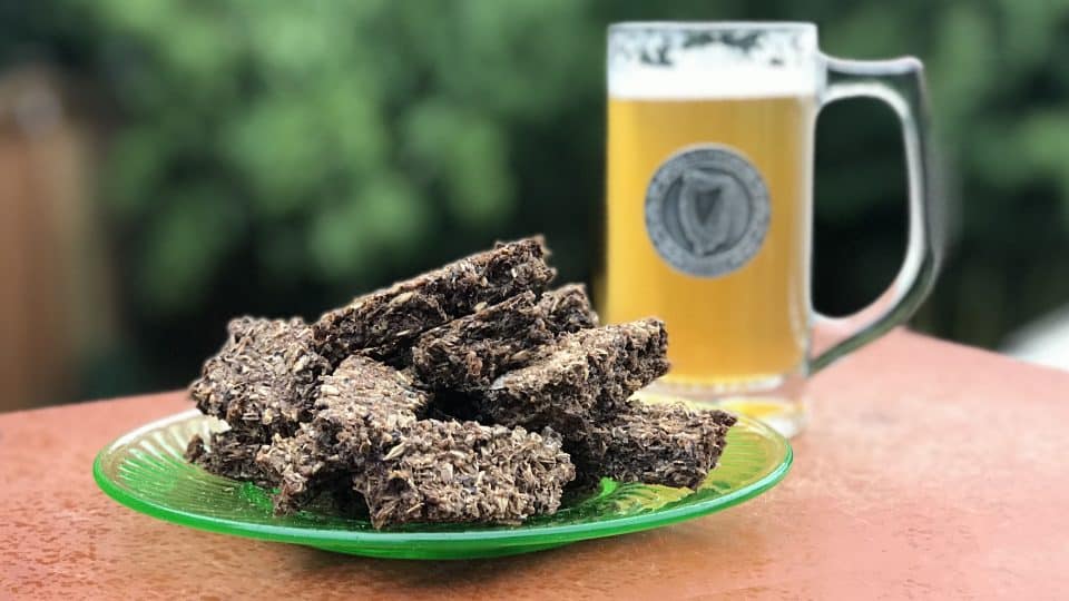 brewer's spent grain beer cookies for dogs (and ponies too)