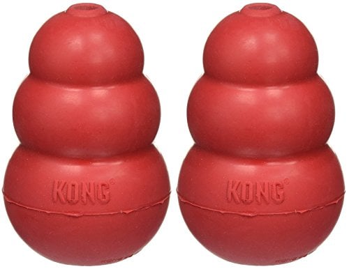 KONG - Senior Dog Toy Gentle Natural Rubber -Fun to Chew, Chase & Fetch-  for Medium Dogs