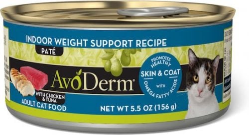 Avoderm weight food in green can