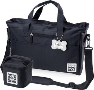 black Dog Gear dog toy storage tote bag