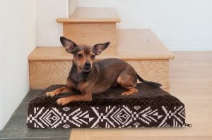 FurHaven kilim-style bed