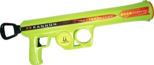 Hyper Pet K9 Kannon long bright green gun-shaped fetch machine for dogs