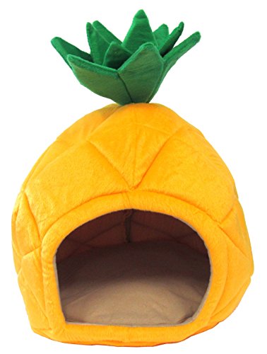 Pineapple Cave Dog Bed