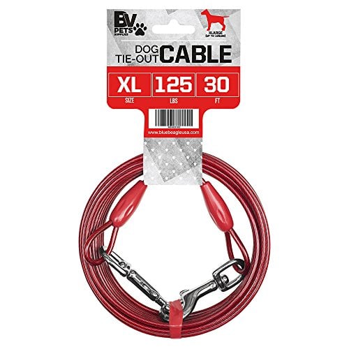 BV Pets tie-out cable for dogs