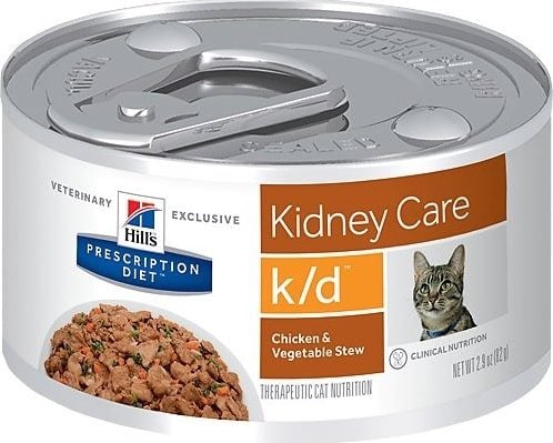 Hill's Kidney Care cat food low in phosphorus
