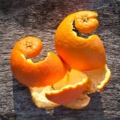 Orange peels