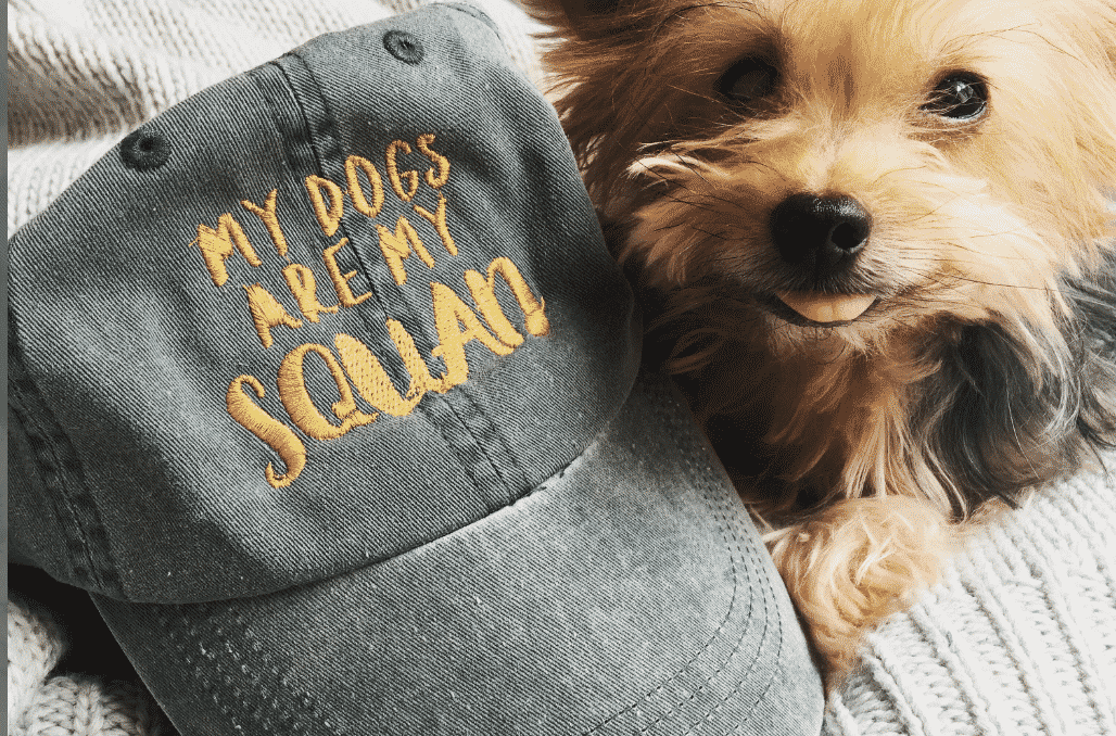 dog mom ball cap