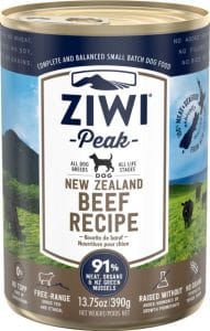 Ziwi Peak Beef Recipe Canned Food
