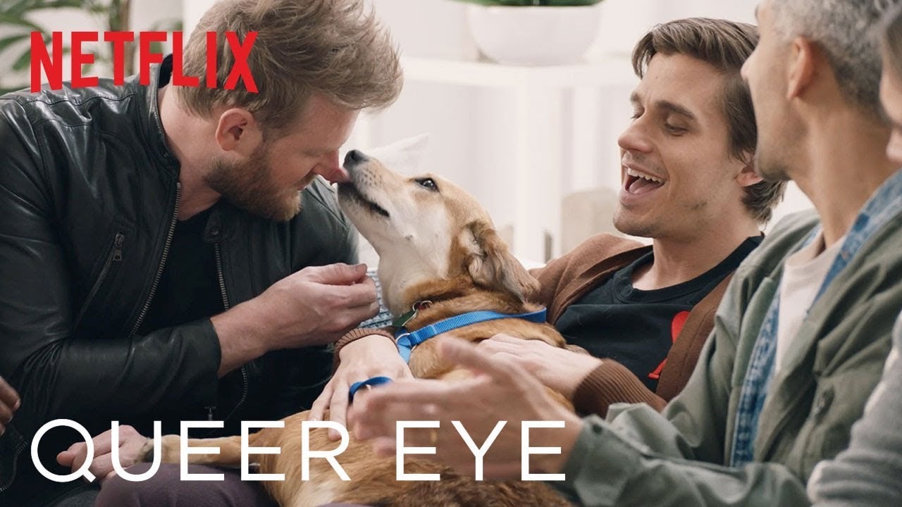 Queer Eye Team Performs Their Signature Makeover on a Shelter Dog
