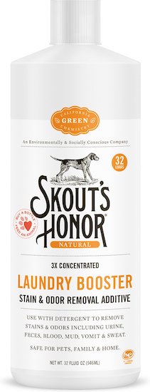 Skout's Honor laundry cat pee smell and stain remover