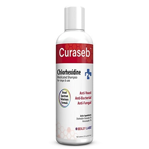 Curaseb chlorhexidine medicated shampoo for pets