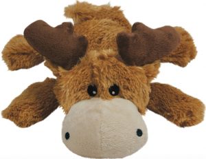 Kong Cozie Marvin the Moose brown plush dog toy