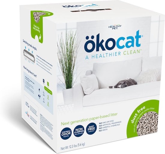 Okocat paper litter