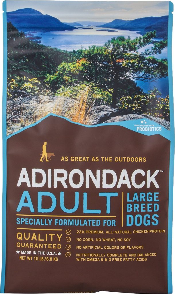 Adirondack large breed formula best dog food for German shepherds