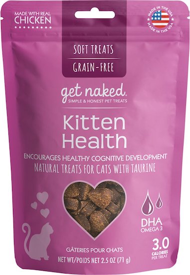 Get Naked kitten treats