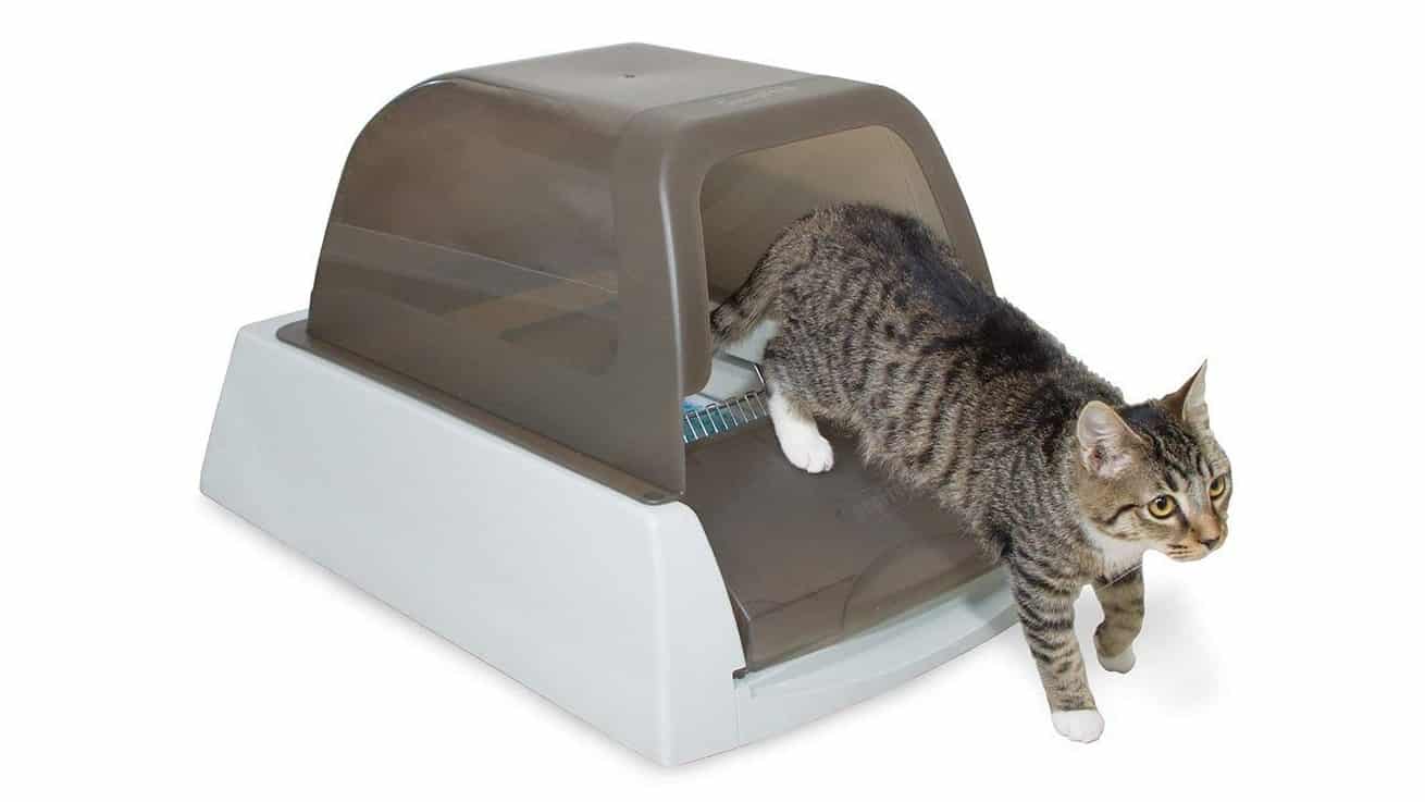 Automatic Cat Litter Boxes Sifting, SelfFlushing, Robotic Styles and
