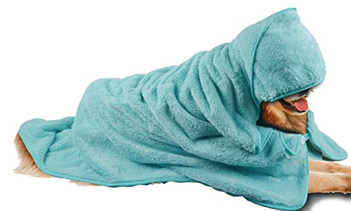 dog bath towel wrap