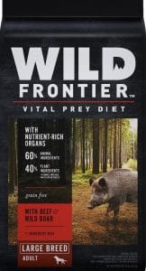 Wild Frontier large-breed food for boxers