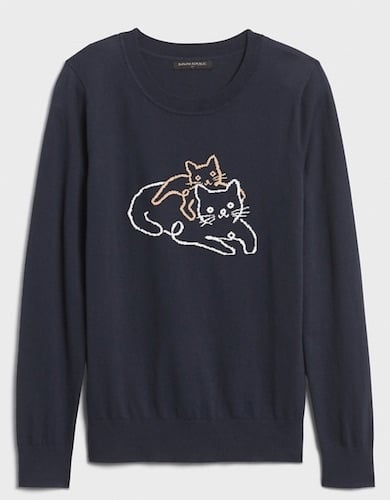 Cat sweatshirts for humans Clearance