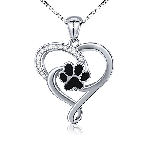 custom dog print necklace