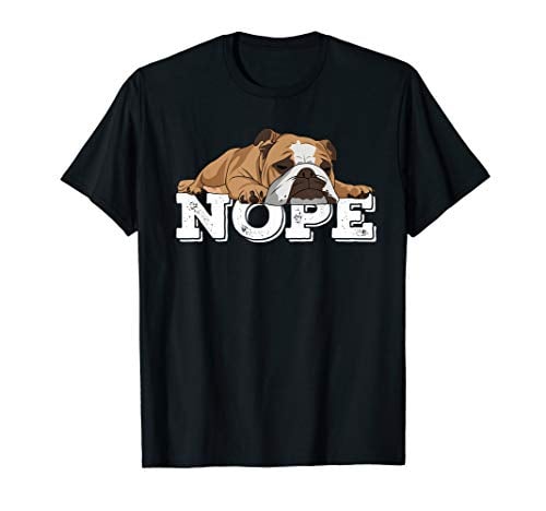 t-shirt bulldog gift
