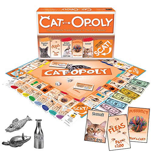 Cat-Opoly cute board game cat gift
