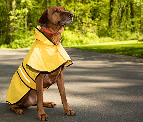 Medium Dog Rain Jacket Cover Tail for Walking Dog in Rainy Day Dog Clothes 12XL