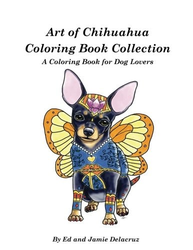 Chihuahua coloring book