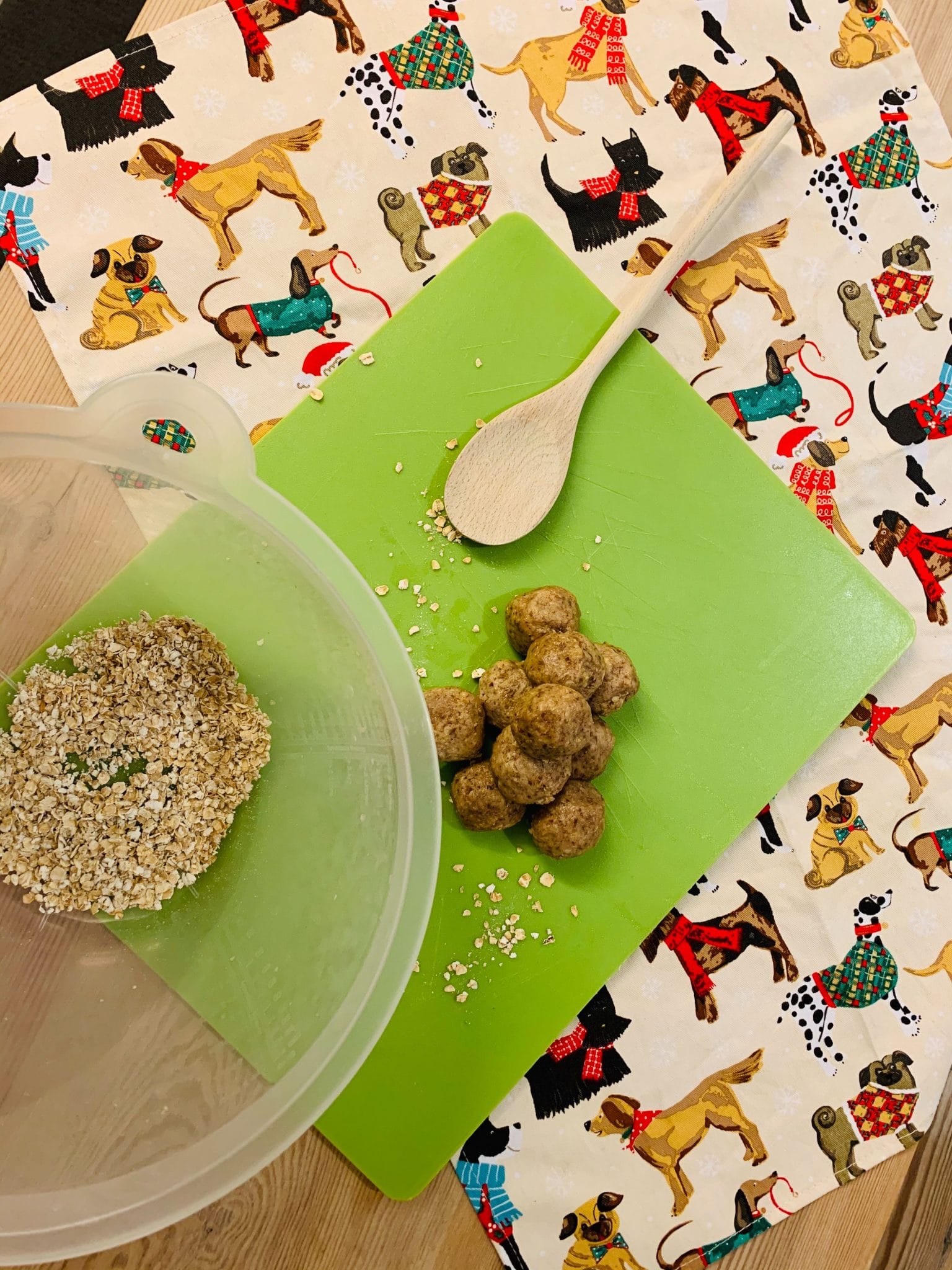 NoBake Peanut Butter Flaxseed Dog Treats Flaxseed Dog Treat Recipe