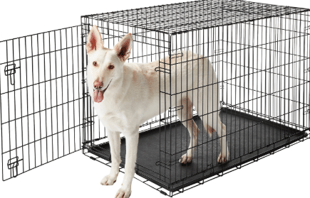 Frisco Heavy-Duty Single Door Dog Crate
