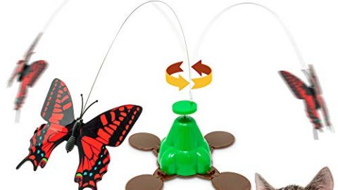 cat toys pet zone fly by spinner